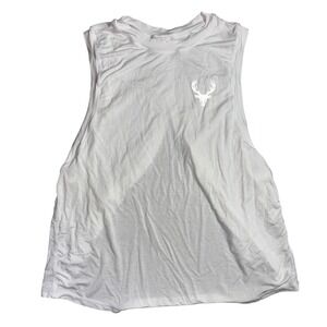 Bucked Up Womens S Open Split Back Muscle Tank Top Athleisure Workout Gym‎ Run